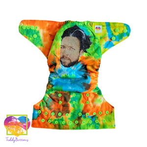EdDudez OS Embroidered Cover Diaper