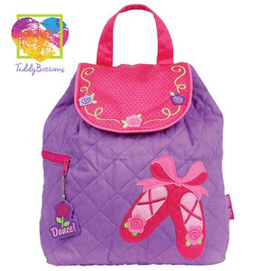 Quilted Backpack Ballet Shoes